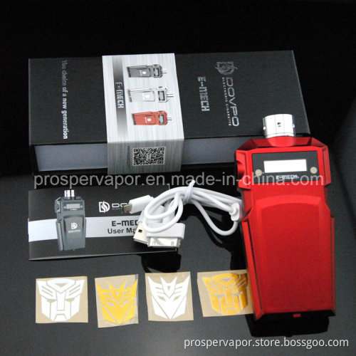 Hot 30W Vaporizer E-Mech Manufacturer Dovpo New E-Cig Mod E-Mech